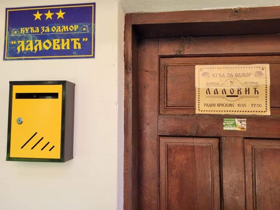 Etno Guest House Lalovic Tjentiste Buitenkant foto