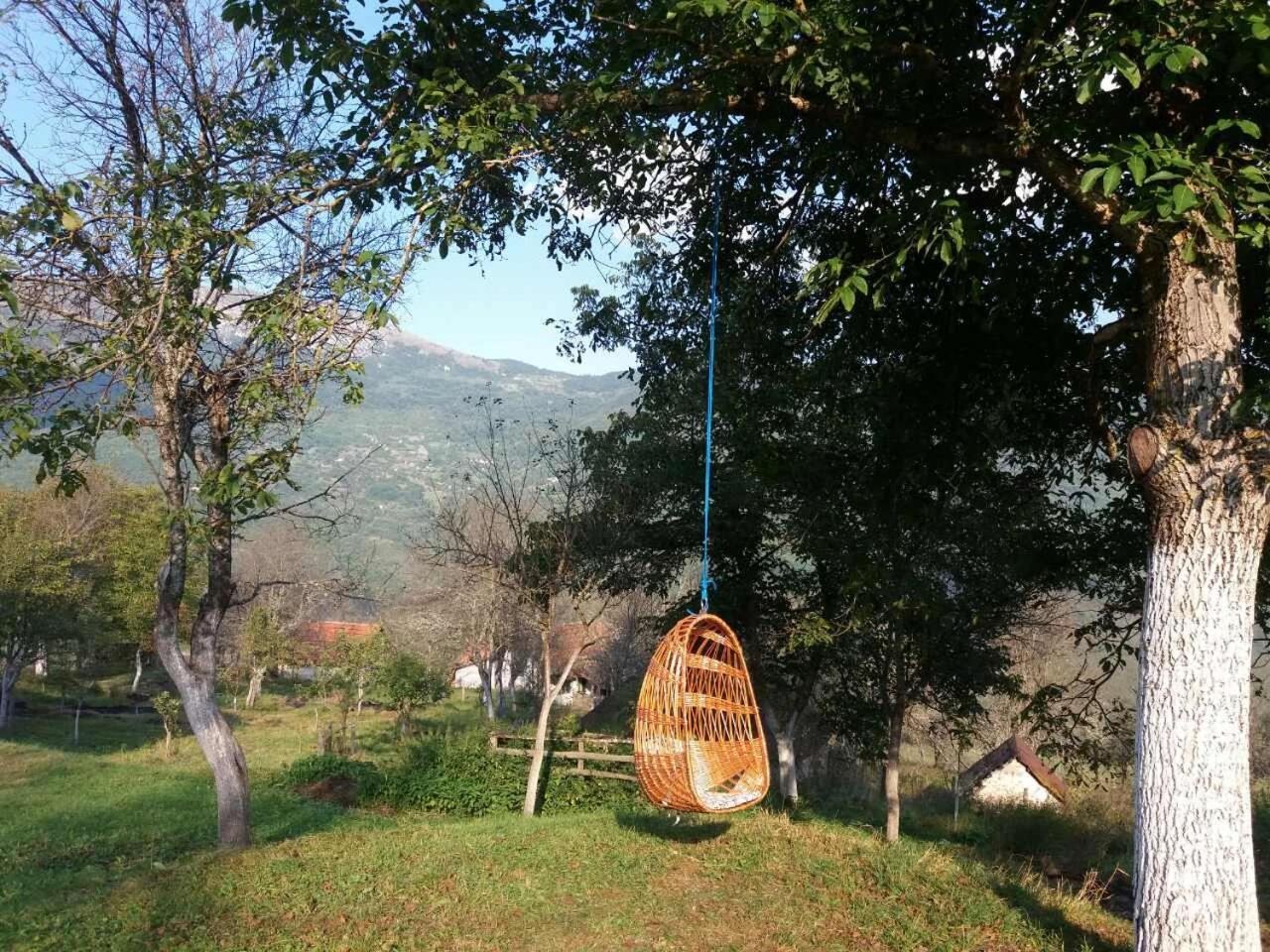 Etno Guest House Lalovic Tjentiste Buitenkant foto